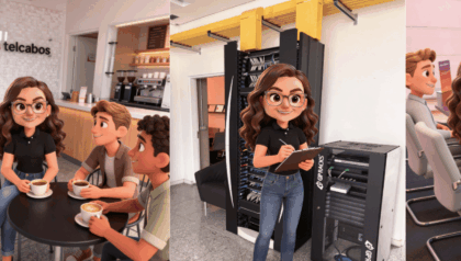 Telca: a nova influencer da Telcabos chegou